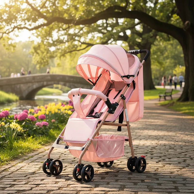Coche Para Bebe Con Capota  Premium Reversible 701-3