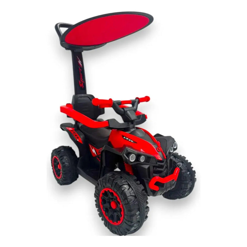 Cuatrimoto Montable Paseador Kidshop Fg-01 Color Rojo
