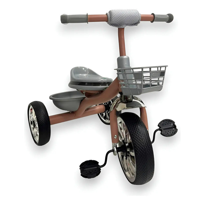 Triciclo Bicicleta Infantil Canasta Músical 6031