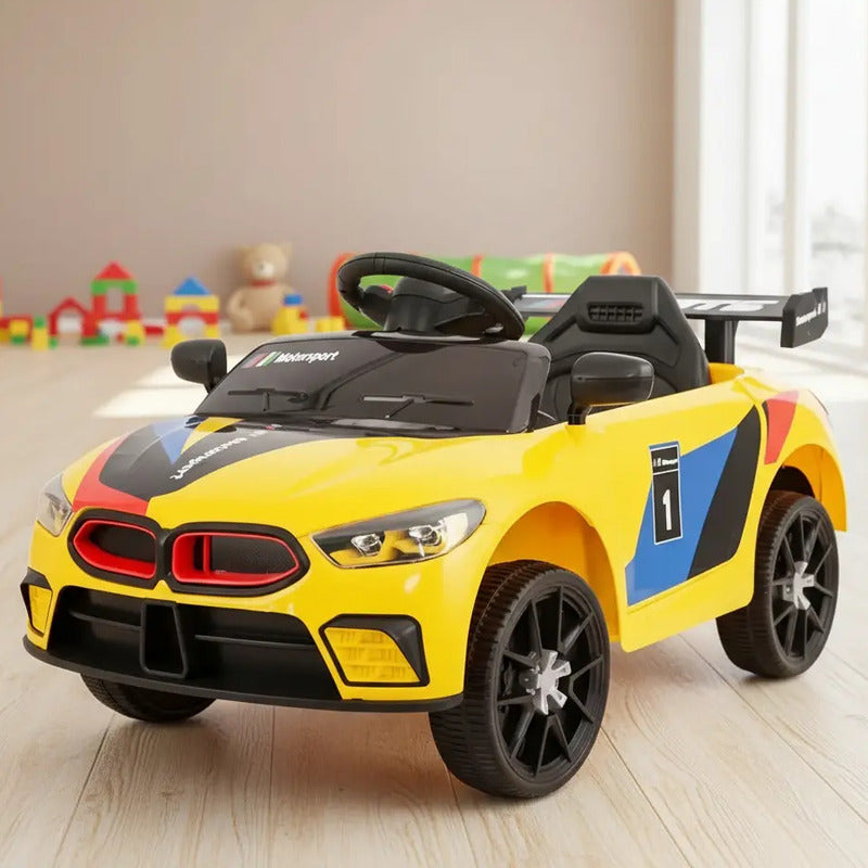 Carro Eléctrico Niño Recargable Montable 2 Motores Nd-002b