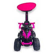 Cuatrimoto Montable Paseador Kidshop Fg-01 Color Fucsia