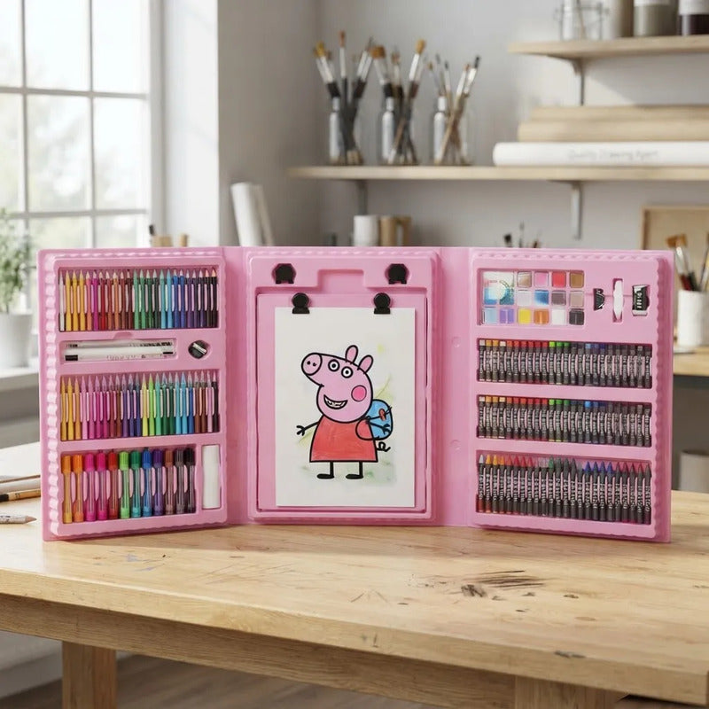 Set De Arte Maletín Incluye Colores, Marcadores 207-rs