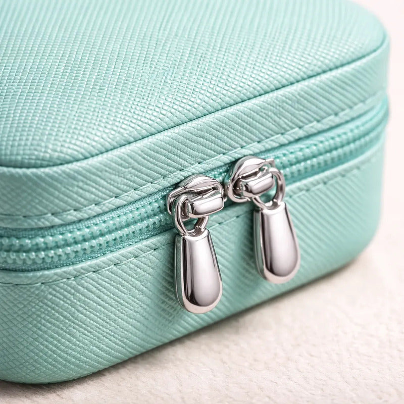 Joyero Organizador Estuche Para Joyería Caja Para Joyas Verd
