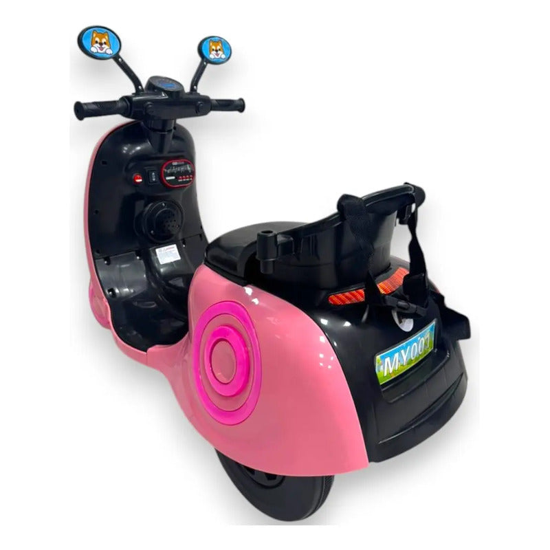 Moto Carro Recargable Eléctrica Montable Niñas My001