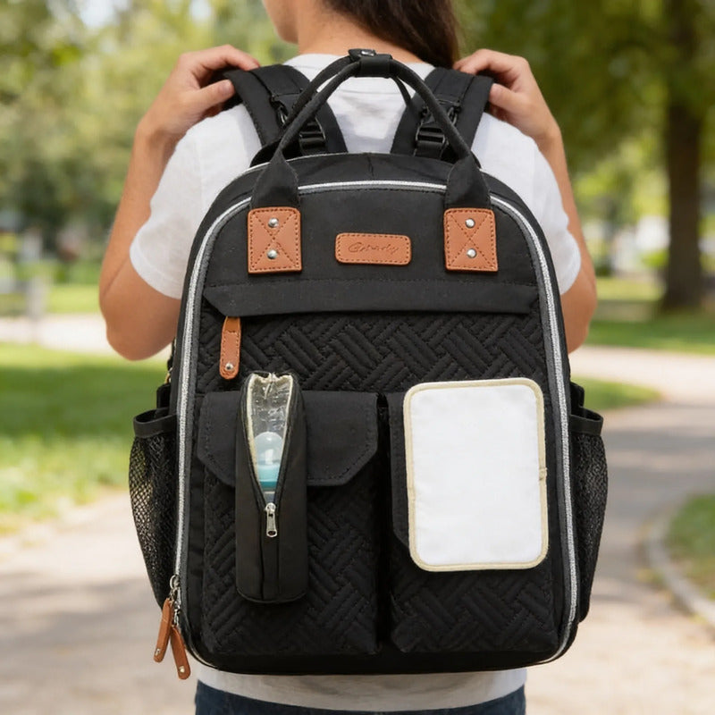 Pañalera Bolso Materno Multifuncional Cambiador  Ld2204