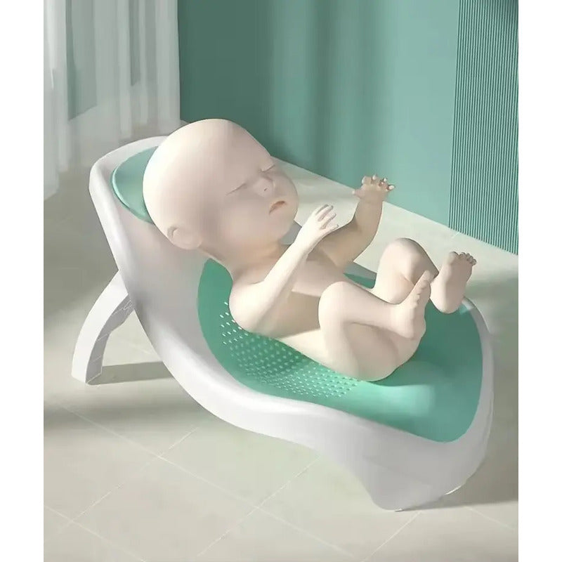 Silla Asiento Bañera Para Bebe De Descanso Silicona Suave