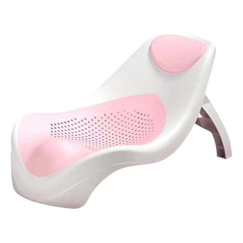 Silla Asiento Bañera Para Bebe De Descanso Silicona Suave
