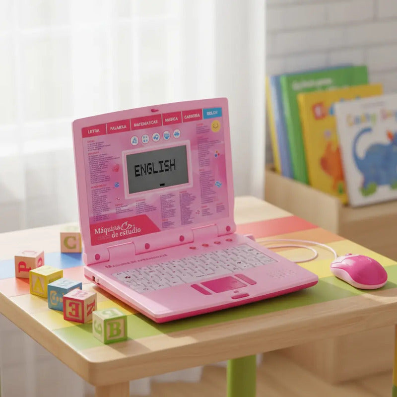 Computador Didactico Juguete 130 Funciones Niña Y Niño