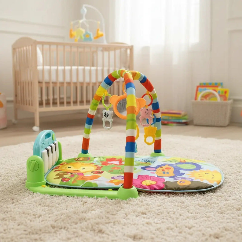 Gimnasio Bebe Musical Tapete Piano Unisex Oferta Didáctico ! Verde
