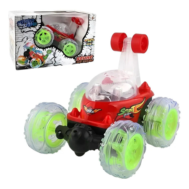 Carro Loco Recargable Control Remoto Acrobacias 360 Juguete
