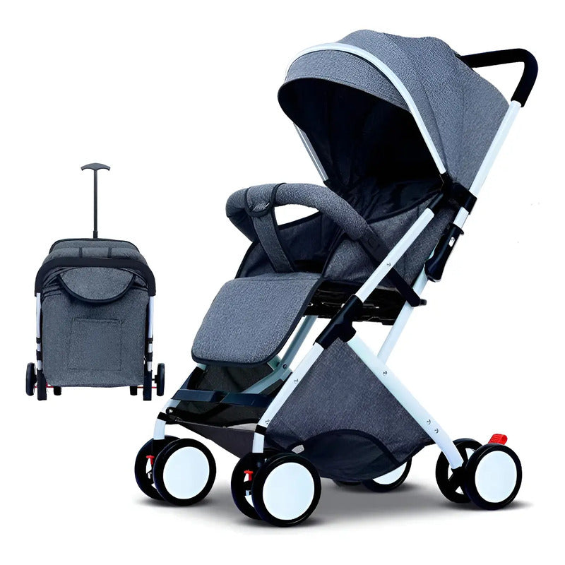 Coche Paseador Para Bebe Tipo Maleta + Toldillo 609-2