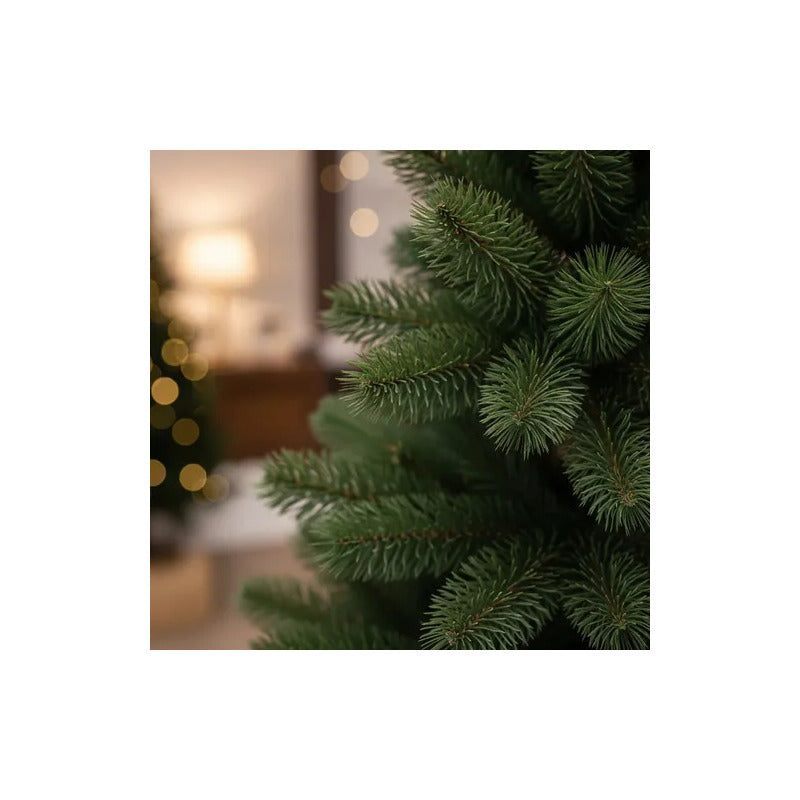 Árbol De Navidad Genérica 240cm Con 1200 Ramas Verdes Verde