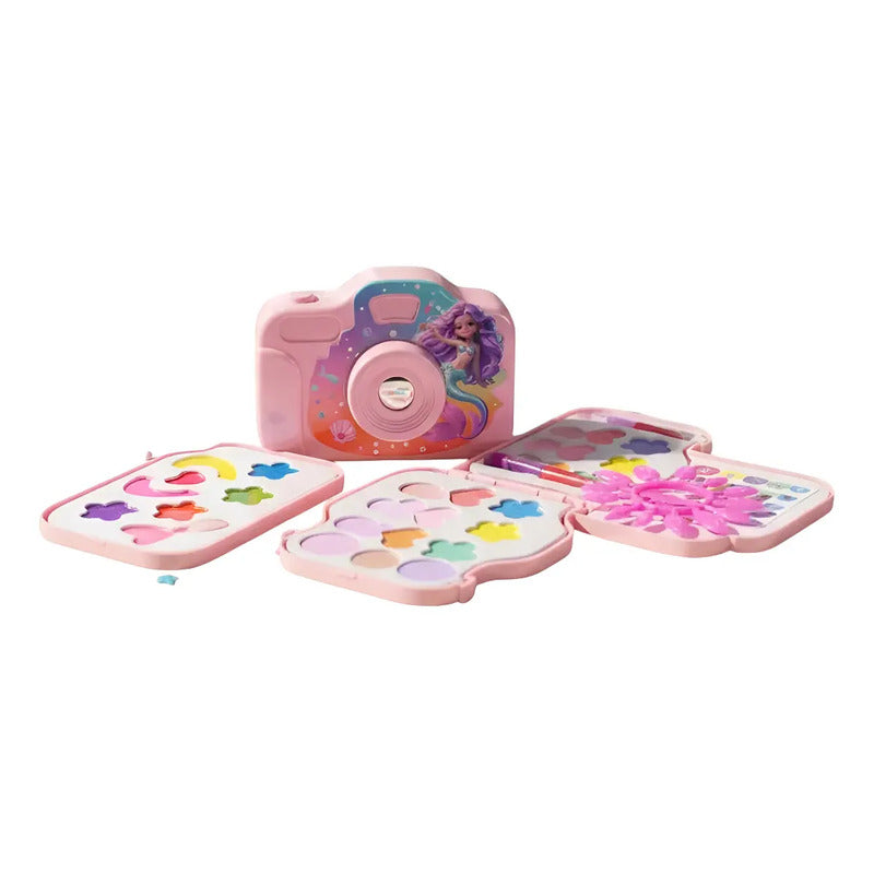 Set De Juguete Cámara De Maquillaje Belleza Portátil  X12491