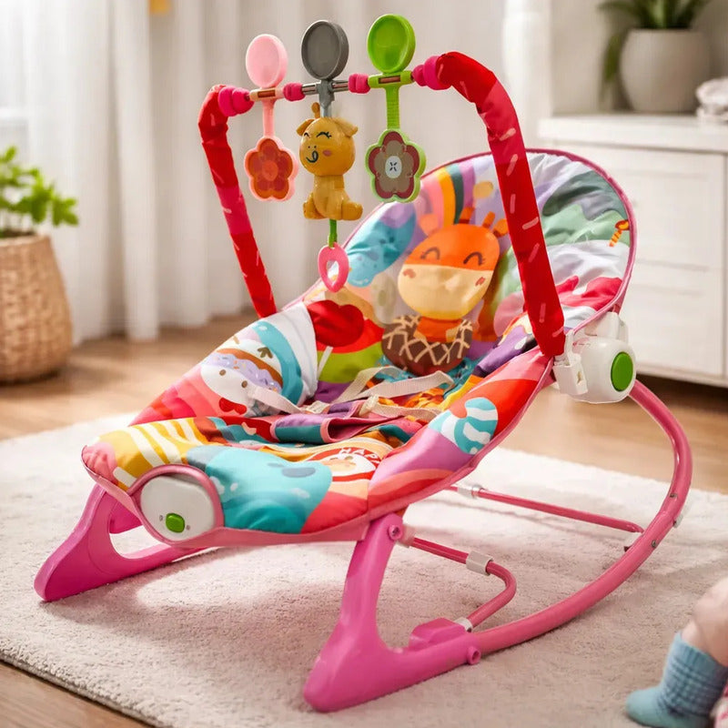 Silla  Vibradora Mecedora Musical  Niña-niños Baby Rocker
