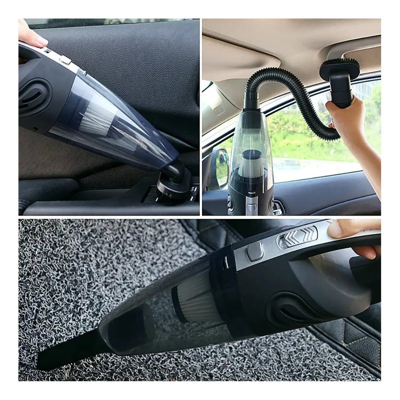 Aspiradora De Mano  Para Carro Inalámbrica Negro 120