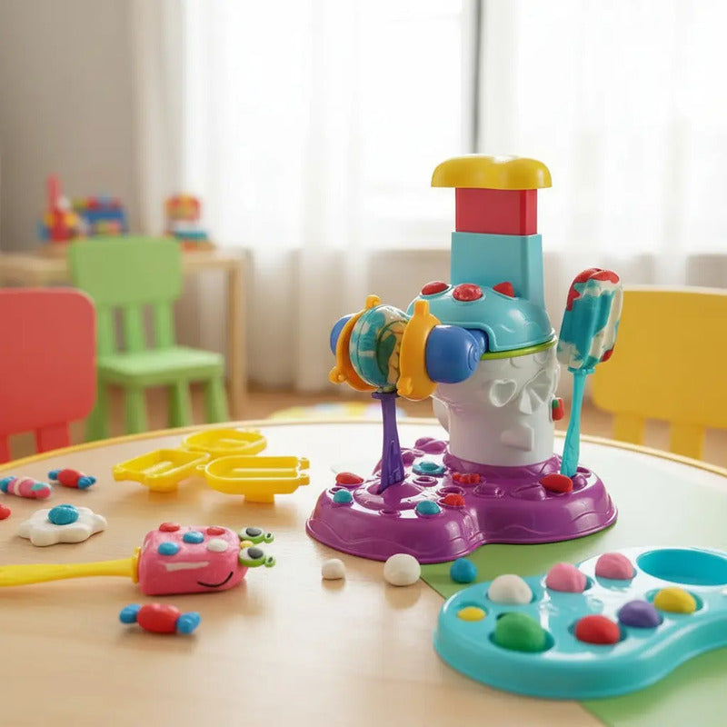 Set Para Hacer Helados Y Dulces Para Niño J-9169 Color Colores