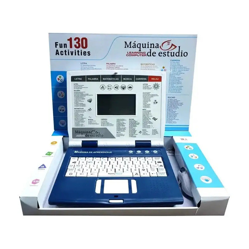 Computador Didactico Juguete 130 Funciones Niña Y Niño