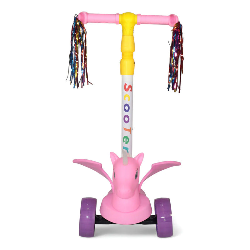 Patineta Scooter Unicornio Rosa P741 Rosa Chicle Unicornio