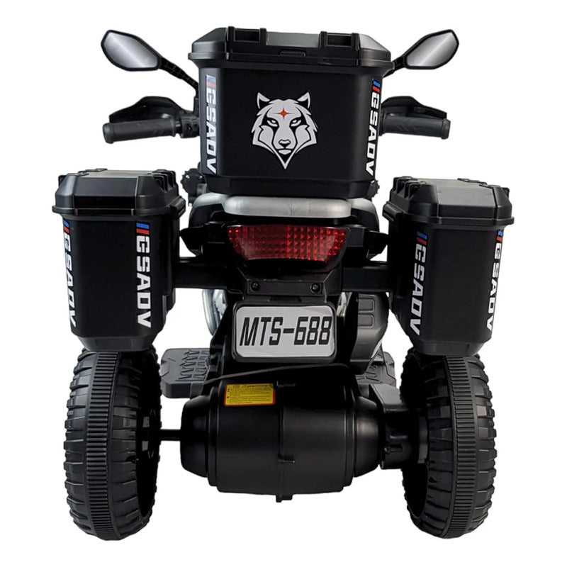 Moto Carro Electrica Montable De 2 A 4 Años Bluetooth 6v