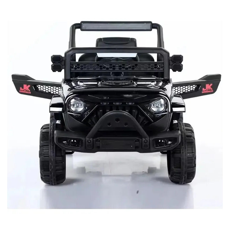 Carro Montable Electrica Para Niños Control Remoto 12v Kb005 Color Negro