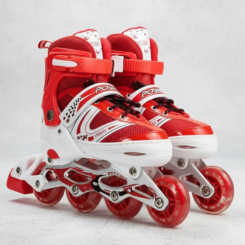 Patines En Línea Ajustables Niños Niñas Semiprofesional