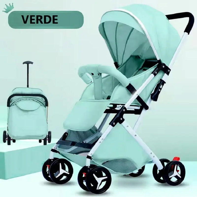 Coche Paseador Para Bebe Tipo Maleta + Toldillo 609-2