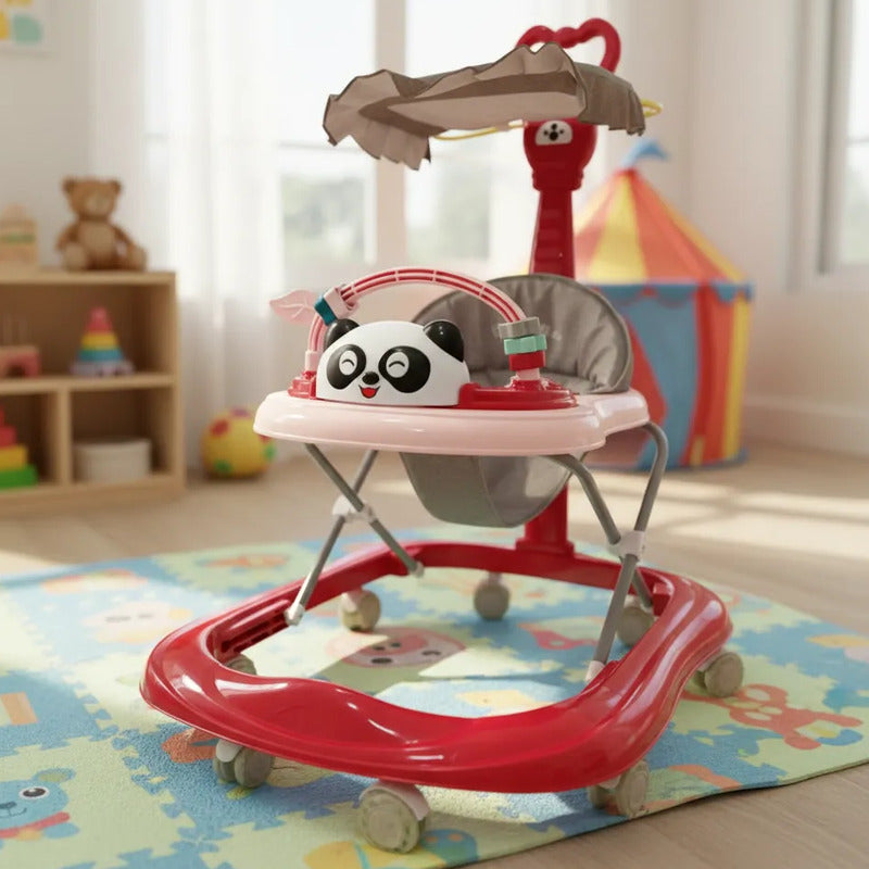 Caminador Andadera Guia Tapete Para Bebe  Panda321b