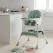 Kidshop Baby 3 Em 1 Silla Comedor Bebe Color Verde Claro