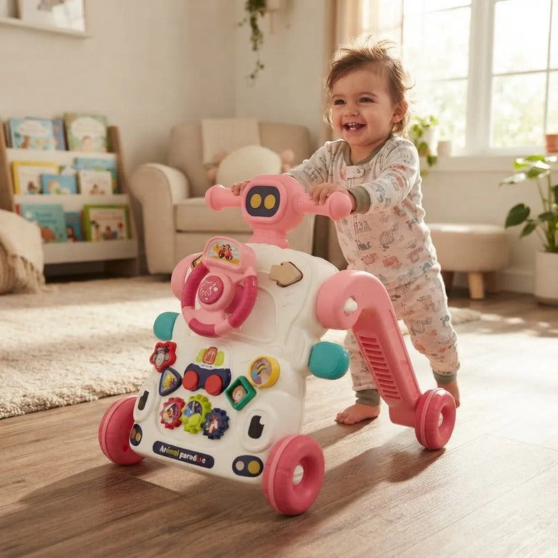 Andadera Caminador Kidshop 5 En 1 Mesa Y Actividades He0830