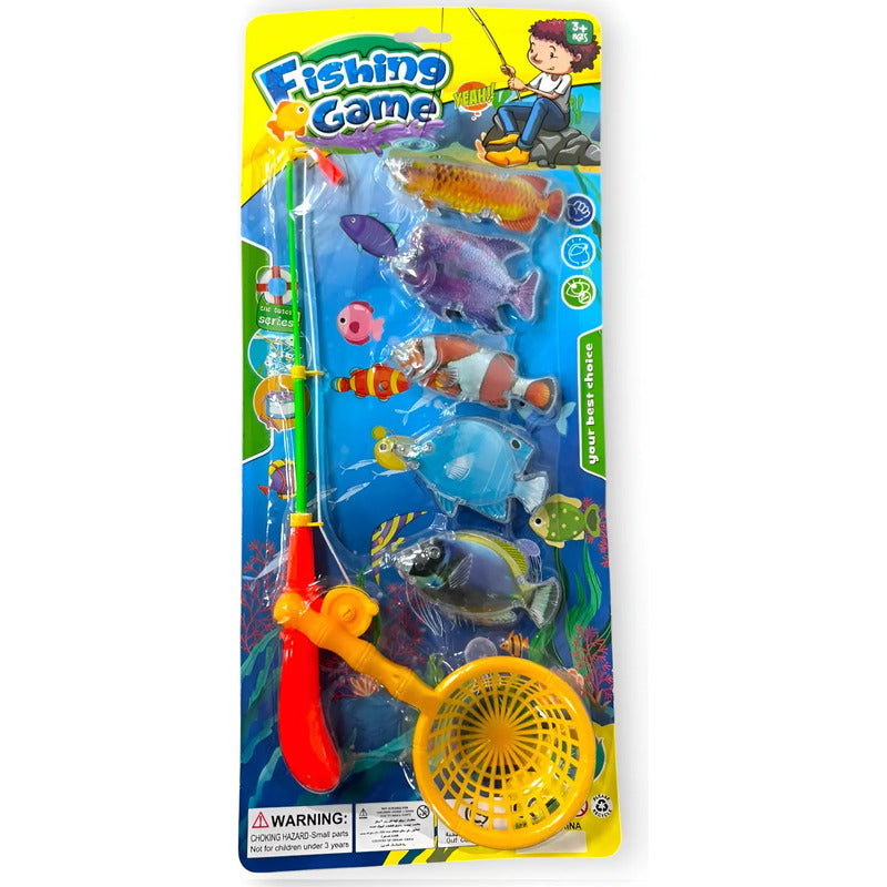 Juguete Set De Pesca Magnético Px1596 Colores