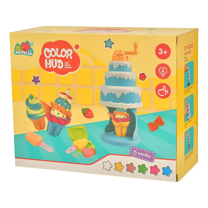 Juguete Para Niños Maquina De Helados Con Plastilina Px1591 Agua