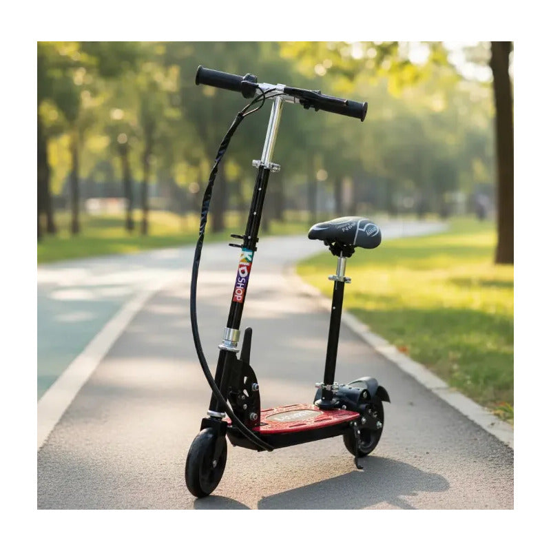 Patineta Eléctrica Metalizada Para Niños 8-13 Años