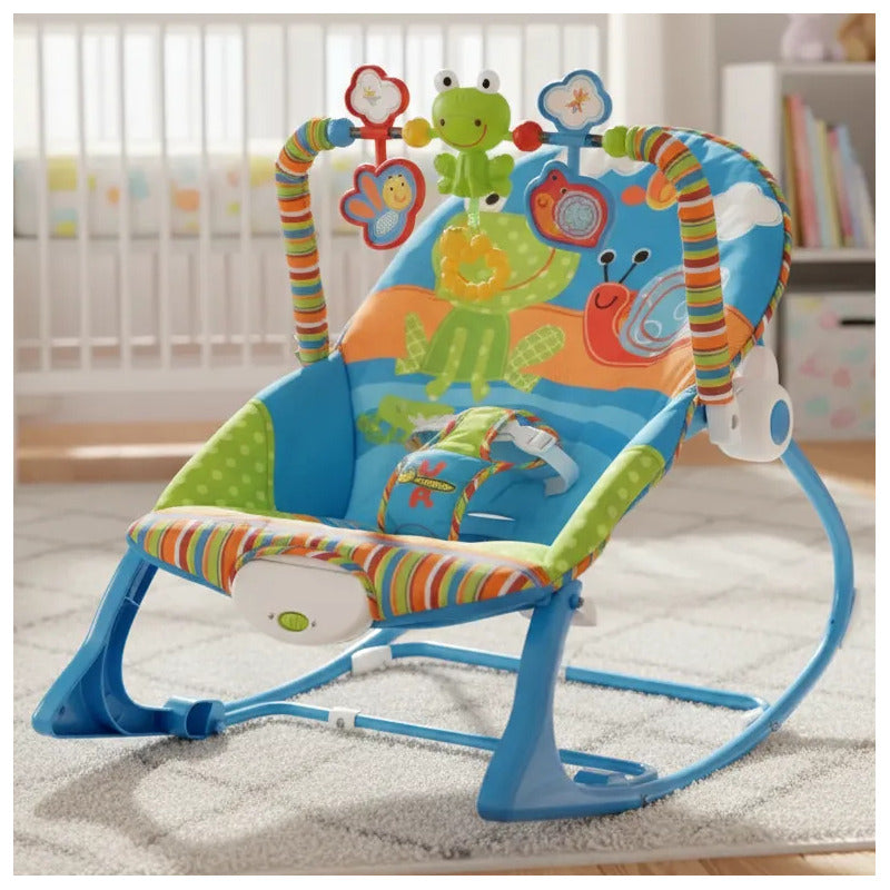 Silla  Vibradora Mecedora Musical  Niña-niños Baby Rocker