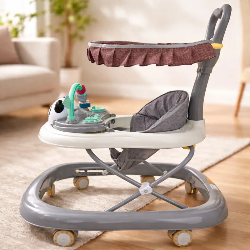 Caminador Andadera Guia Tapete Para Bebe  Panda321b