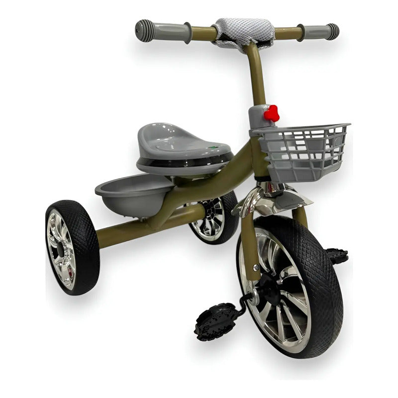 Triciclo Bicicleta Infantil Canasta Músical 6031