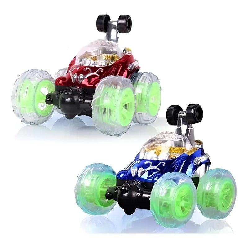 Carro Loco Recargable Control Remoto Acrobacias 360 Juguete