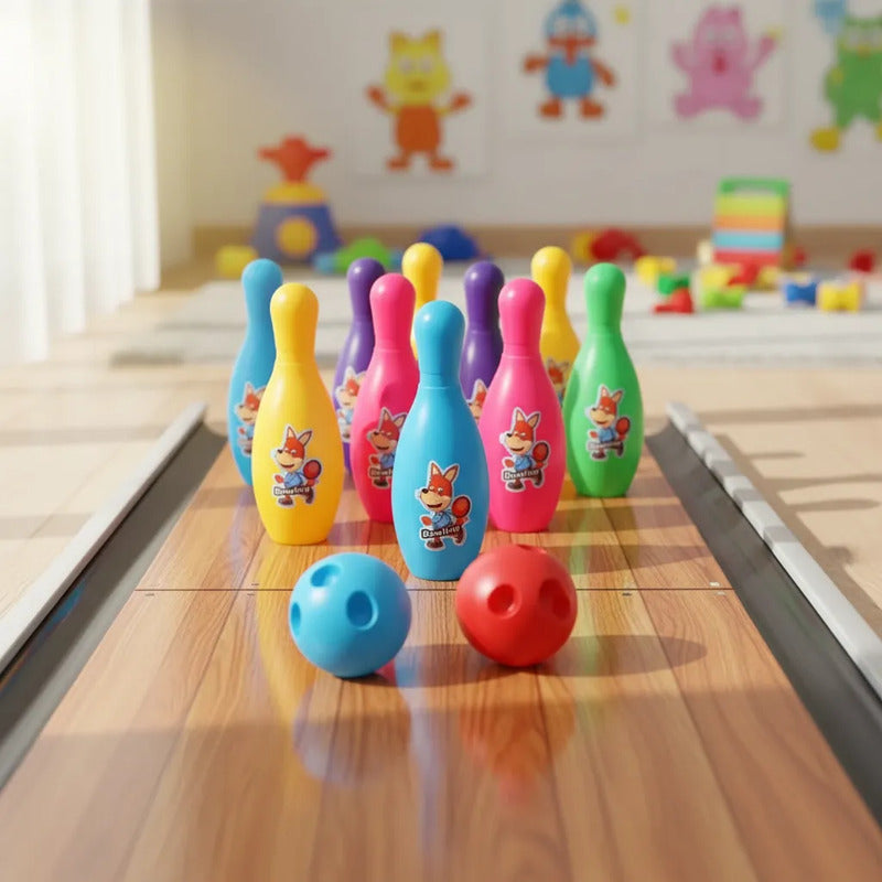 Set Juego De Bolos Colores J-9156