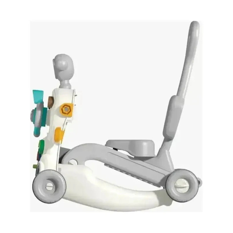 Andadera Caminador Kidshop 6en1 Mesa Y Actividades He0831 Color Gris