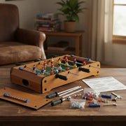 Mini Metegol De Madera Juego De Mesa X5238 Madera