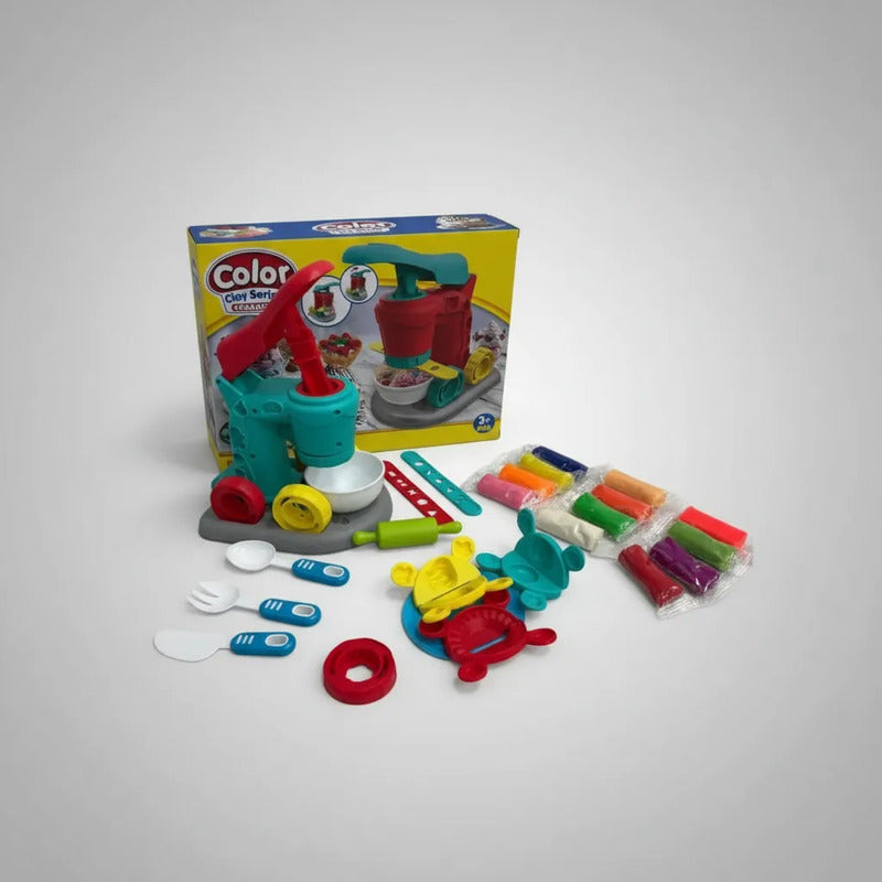 Set Para Hacer Postres Y Dulces Para Niños J-9158 Colores
