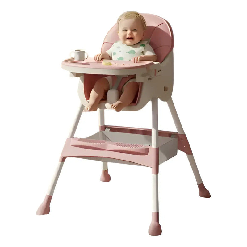 Silla Comedor Para Bebe 3 En1 Portátil Con Bandeja Kidshop