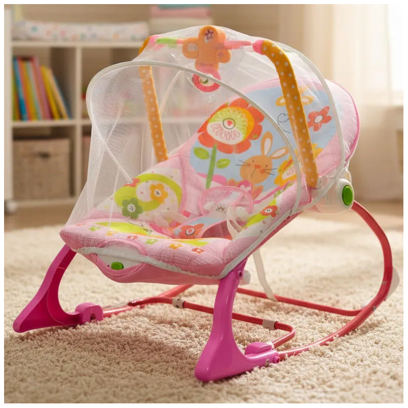 Silla  Vibradora Mecedora Musical  Niña-niños Baby Rocker