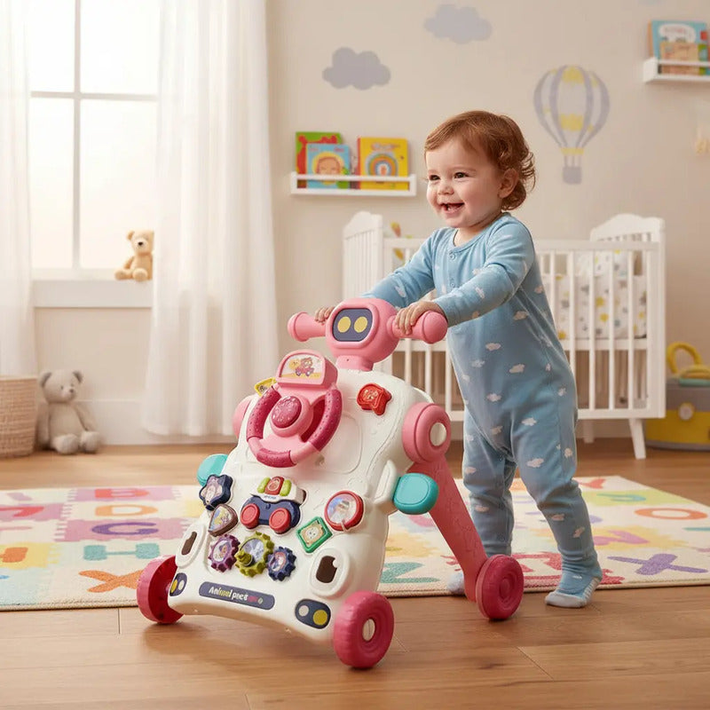 Andadera Caminador Kidshop3 En 1 Mesa Y Actividades He0801-1