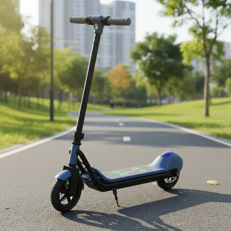 Patineta Eléctrica Niños Monopatín Scooter Luz Sonido Pt14 Color Azul