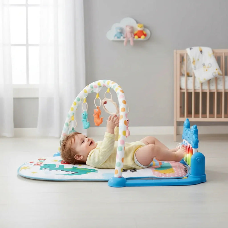 Gimnasio Para Bebés Didáctico Piano, Sonidos, Dy19