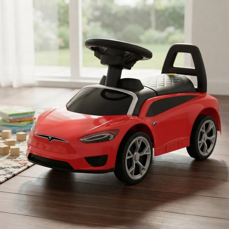 Carro Montable Eléctrico Nd002b Rojo