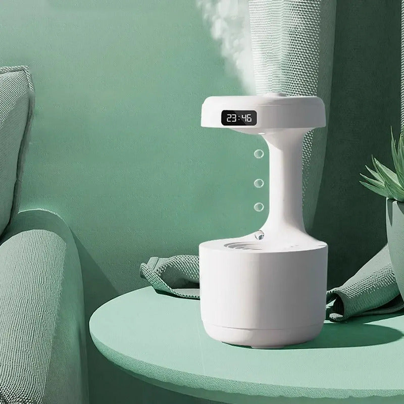 Humidificador Difusor De Agua Y Aire Antigravedad Blanco 110v