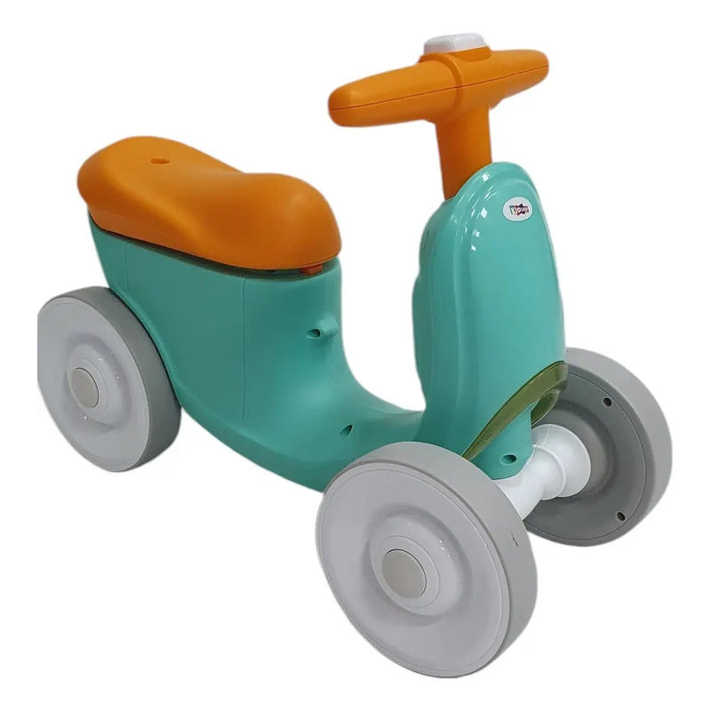 Carrito  Montable  Impulso De Bebe Luces Y Sonido