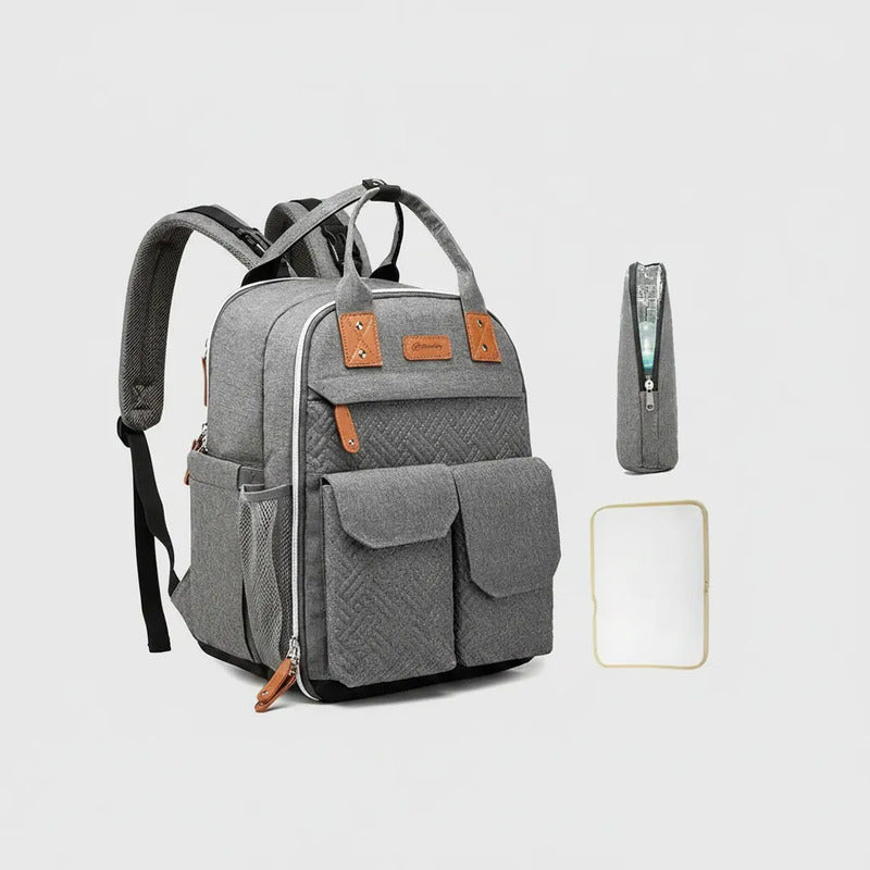 Pañalera Bolso Materno Multifuncional Cambiador  Ld2204
