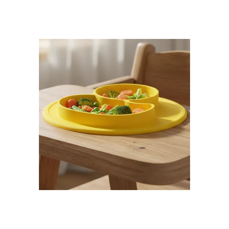 Plato Silicona Antideslizante Para Bebé Hydg-1
